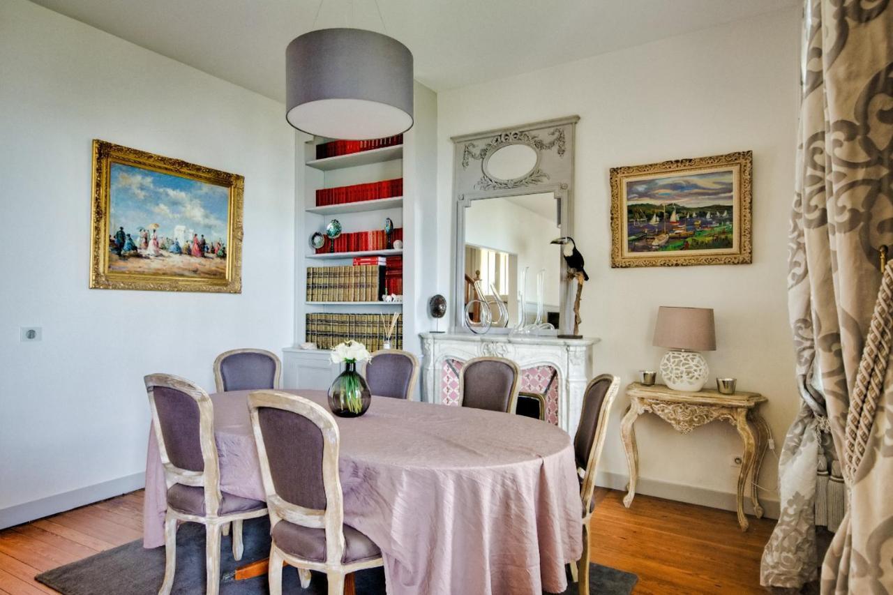 Villa Classee 4 Etoiles Vue Mer Exceptionnelle Trouville-sur-Mer Bagian luar foto